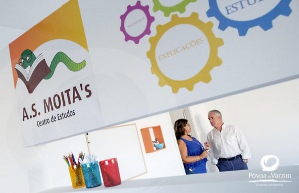 Presidente da Câmara inaugurou nova filial do Centro de Estudos A.S. Moita´s