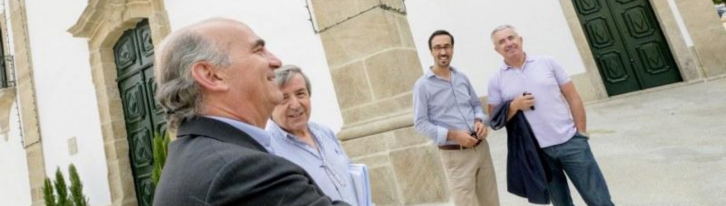 Presidente da Câmara visita as obras na Igreja da Lapa