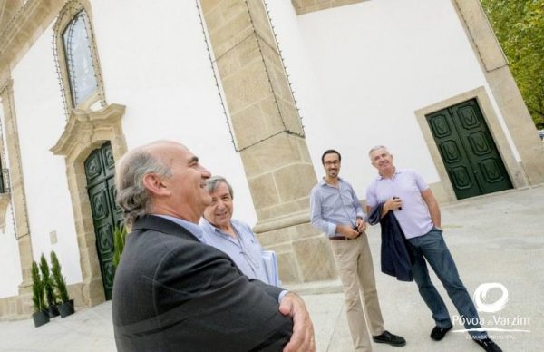 Presidente da Câmara visita as obras na Igreja da Lapa