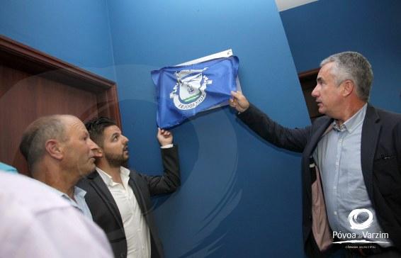Presidente da Câmara inaugura sede do Aguçadoura F. C.