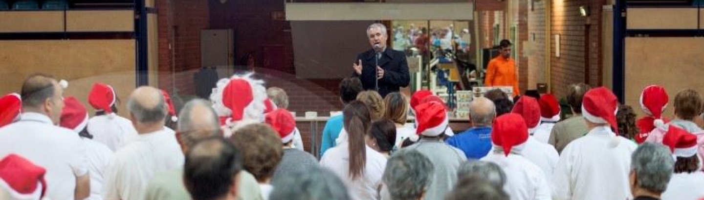 Presidente participou na Festa de Natal do Desporto Sénior