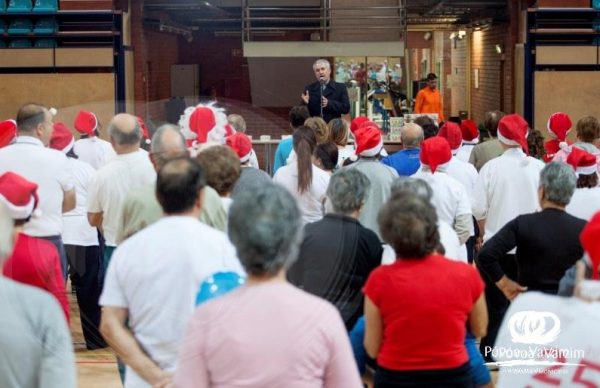 Presidente participou na Festa de Natal do Desporto Sénior