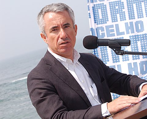 Dia histórico na Póvoa de Varzim. Primeira Bandeira Azul hasteada.