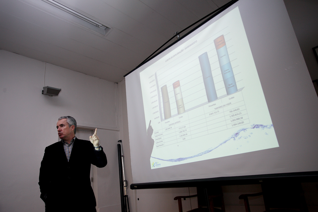 Aires Pereira apresenta estudo sobre o tarifário da água na Póvoa