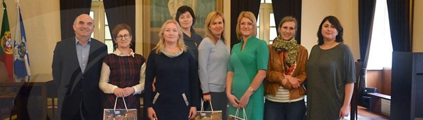 Professoras lituanas recebidas nos Paços do Concelho