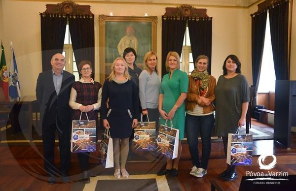 Professoras lituanas recebidas nos Paços do Concelho