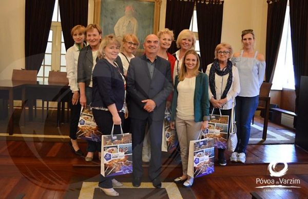 Professoras polacas recebidas nos Paços do Concelho