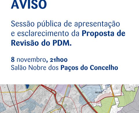 Proposta de Revisão do PDM – Sessão pública