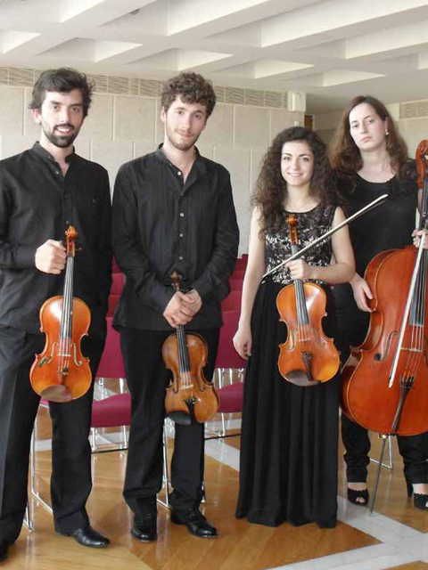 Quarteto residente e música antiga no FIMPV