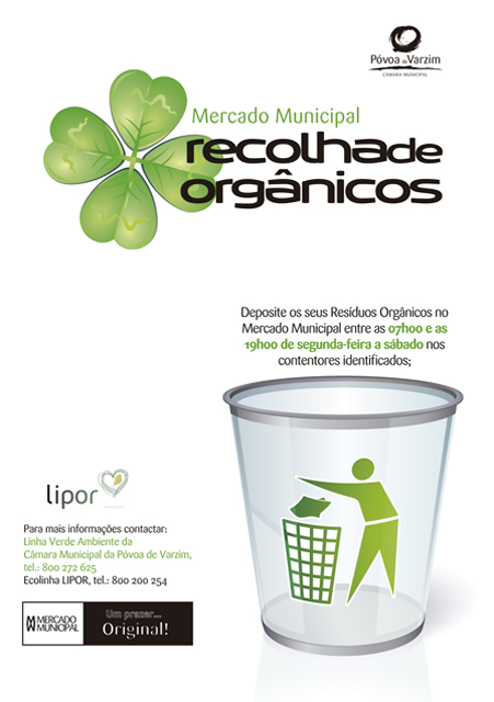 Recolha de orgânicos no Mercado Municipal