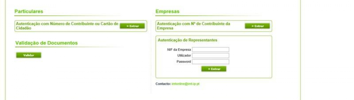 Revalidação online da carta de condução