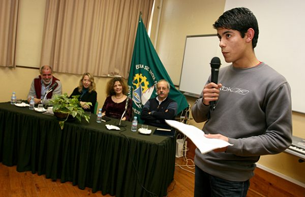 Inês Pedrosa, José Leitão e Karla Suaréz na Rocha Peixoto