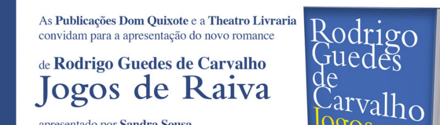 "Em cena com” Rodrigo Guedes de Carvalho