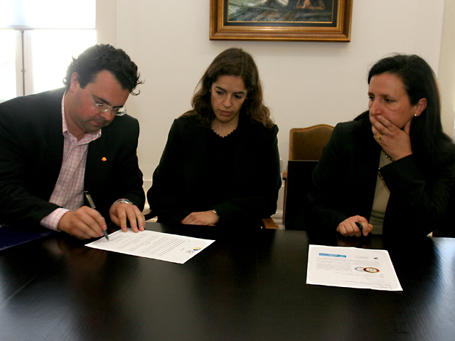Assinatura de novo protocolo entre Rotaract e CPCJPV