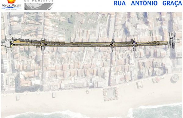 Rua António Graça: obras arrancam segunda-feira