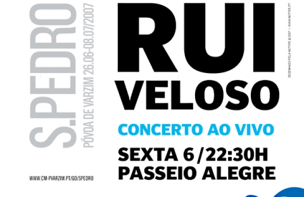 Rui Veloso em concerto ao vivo, gratuito