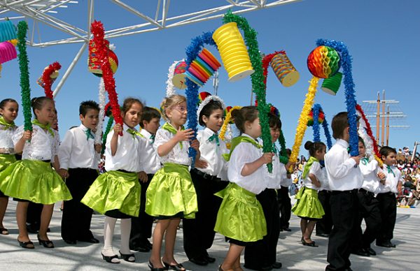 São Pedrinho e a pequenada abre festas de São Pedro