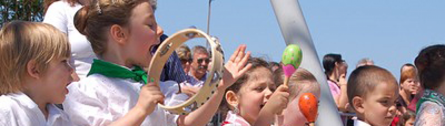 S. Pedrinho e a pequenada no arranque das festas da cidade