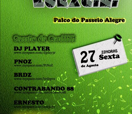 Espectáculo de Hip Hop na próxima sexta-feira