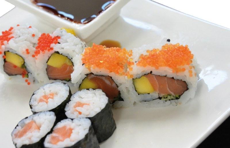 Sushi em mais uma "Cozinha ao Vivo"