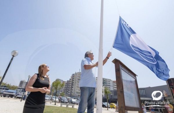 Todas as praias da Póvoa com Bandeira Azul