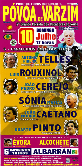 2ª Grande Corrida dos Caçadores do Norte, domingo