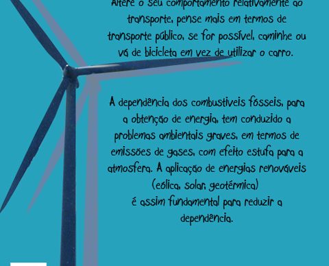 No Dia Mundial da Terra o Pelouro do Ambiente envia-lhe um postal com sugestões para salvar o planeta