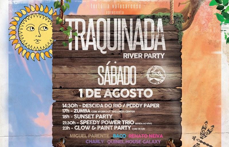 Traquinada River Party é já amanhã