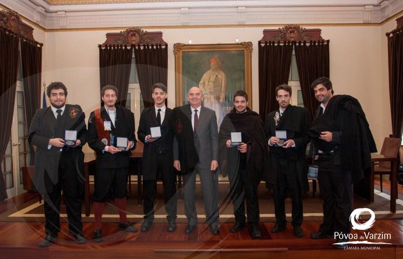 Tunas Académicas recebidas nos Paços do Concelho