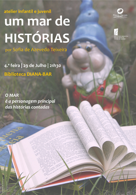 Um Mar de Histórias, no Diana Bar com Sofia de Azevedo Teixeira