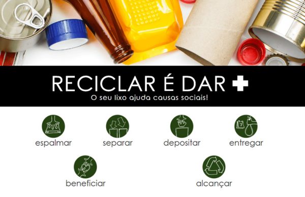 Reciclar é Dar+: 300 famílias ainda não aderiram. É uma delas? Leia isto!