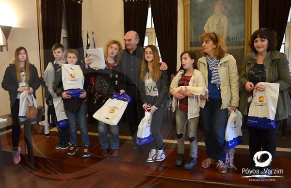 Visita de alunos e professores estrangeiros à Póvoa de Varzim