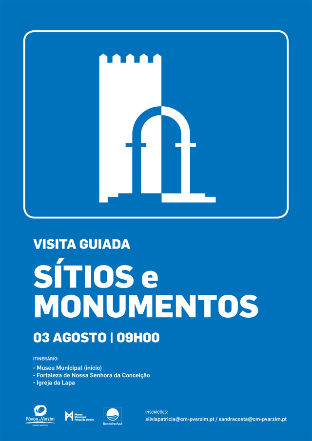 Visita guiada a sítios e monumentos na costa poveira
