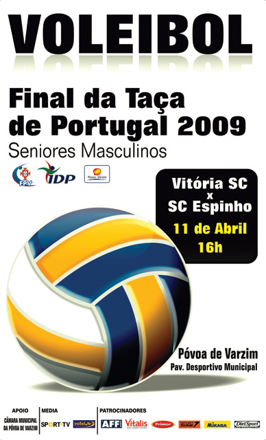 Final da Taça de Portugal de Voleibol na Póvoa de Varzim