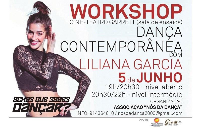 Workshop de dança contemporânea