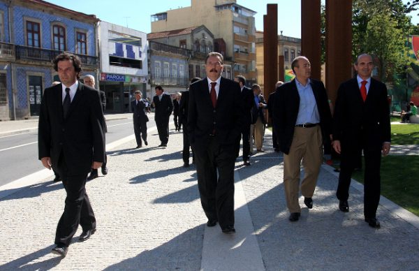 Abertura simbólica do arranjo urbanístico da Praça do Almada