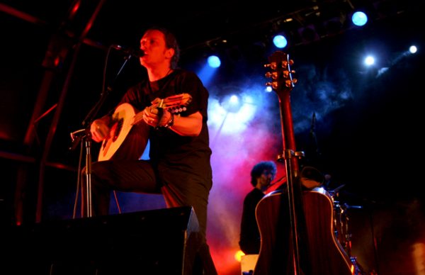 Alkinoos Ioannidis, no Largo do Passeio Alegre