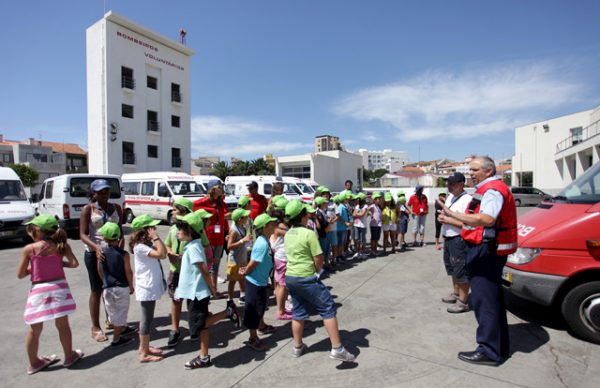 Visita ao Quartel dos Bombeiros