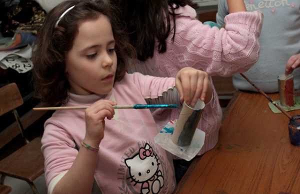 Oficinas de reutilização e reciclagem de materiais