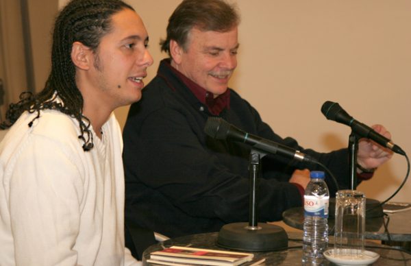 Encontro de escritores com alunos da Escola Secundária D.Afonso Sanches