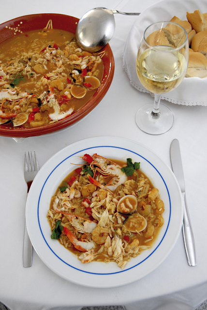 arroz marisco