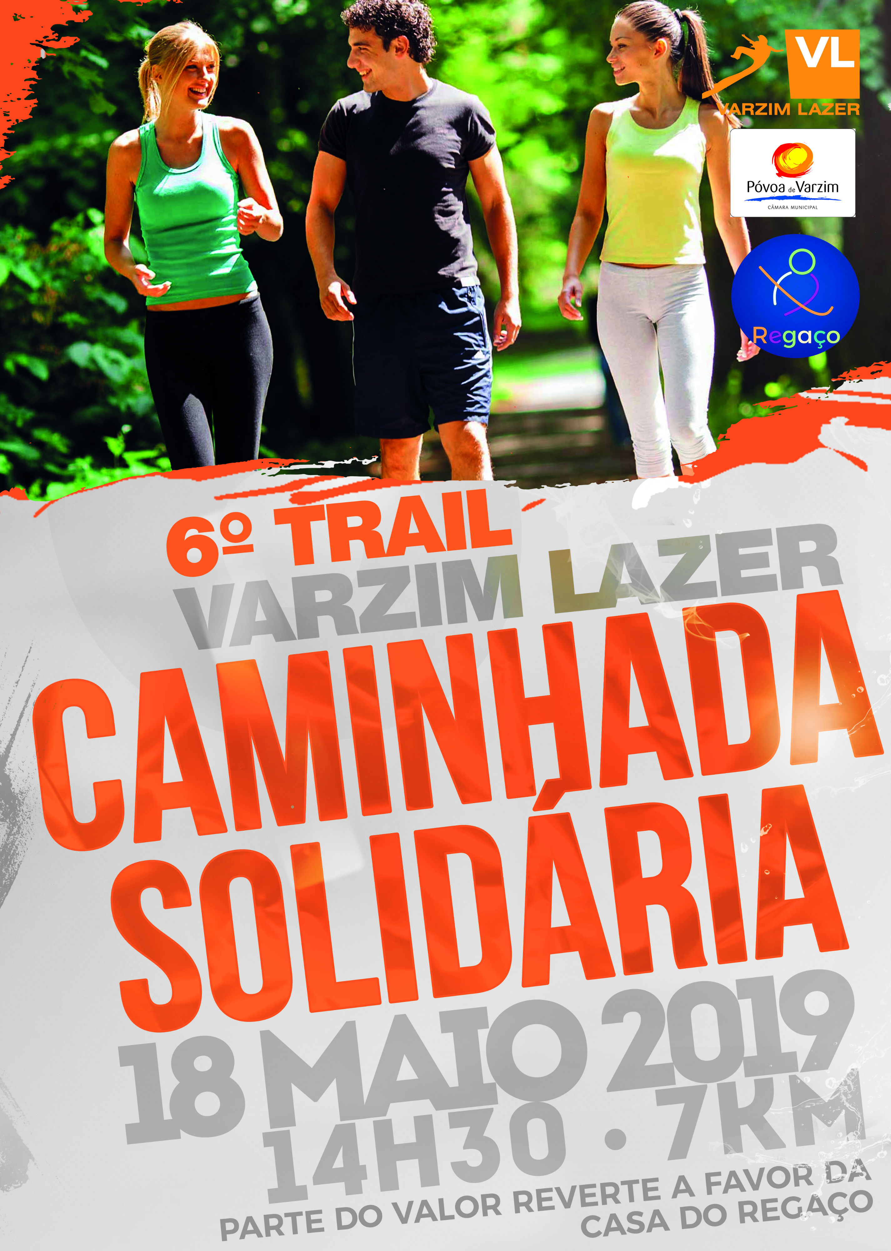 6º Trail Varzim Lazer: Caminhada Solidária