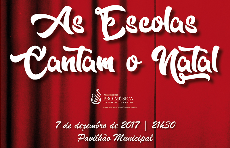 As Escolas cantam o Natal