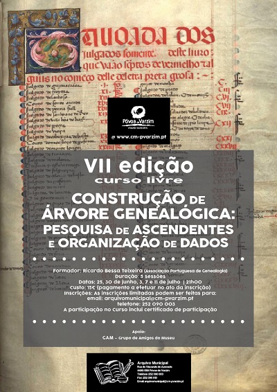 VII Curso Livre Construção de Árvore Genealógica