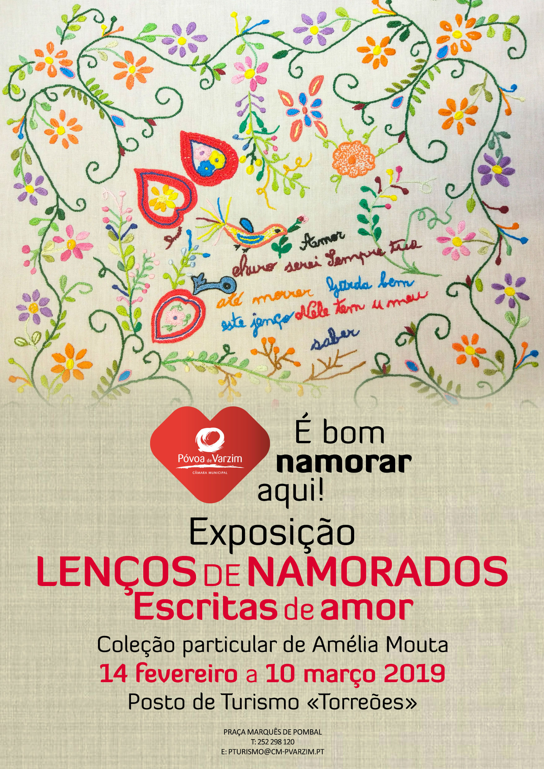 Exposição "Lenços de namorados- Escritas com amor"