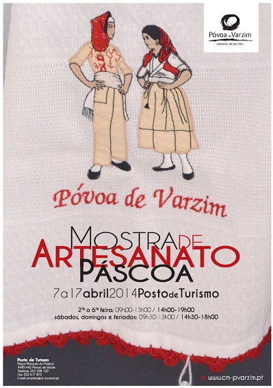 Mostra de Artesanato Páscoa no Posto de Turismo