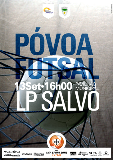 Póvoa Futsal defronta Leões de Porto Salvo