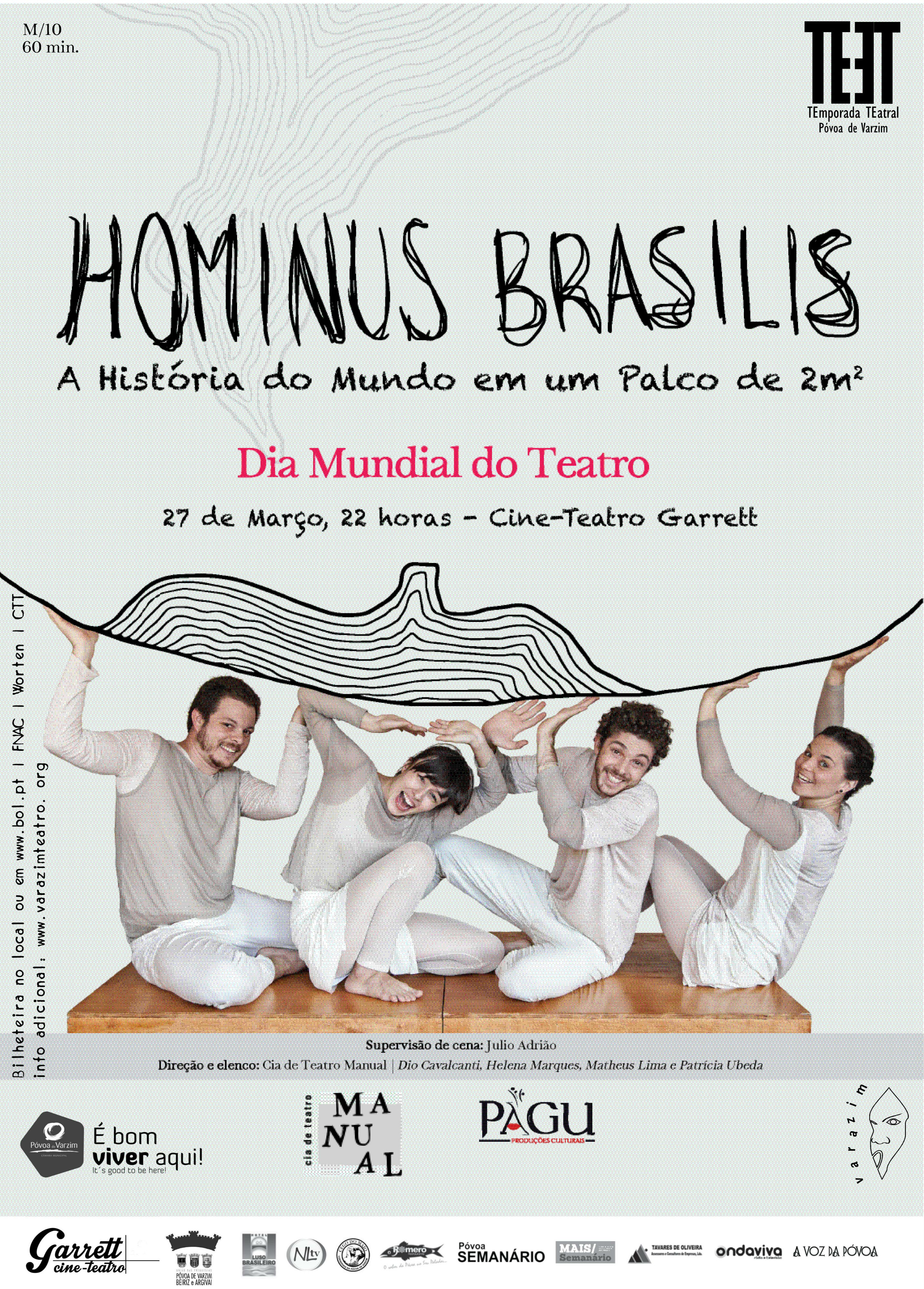 "Hominus Brasilis" em exibição no Cine-teatro Garrett