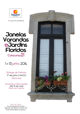 Concurso "Janelas, Varandas e Jardins floridos"