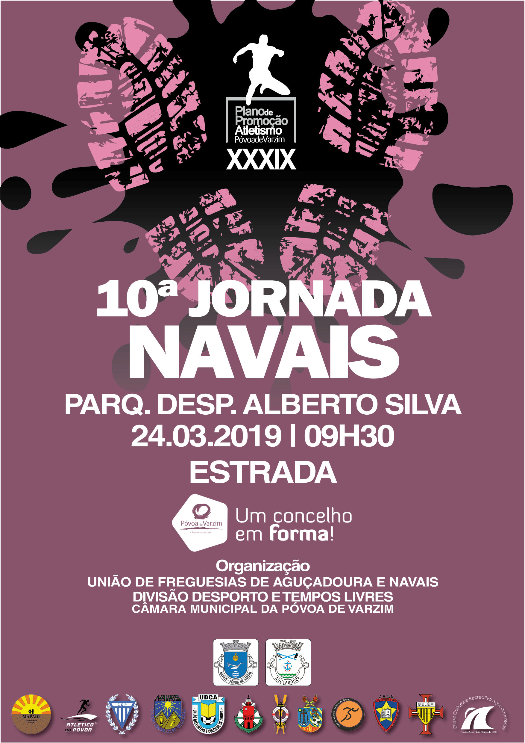 10ª Jornada do Plano de Promoção de Atletismo- Prova Estrada